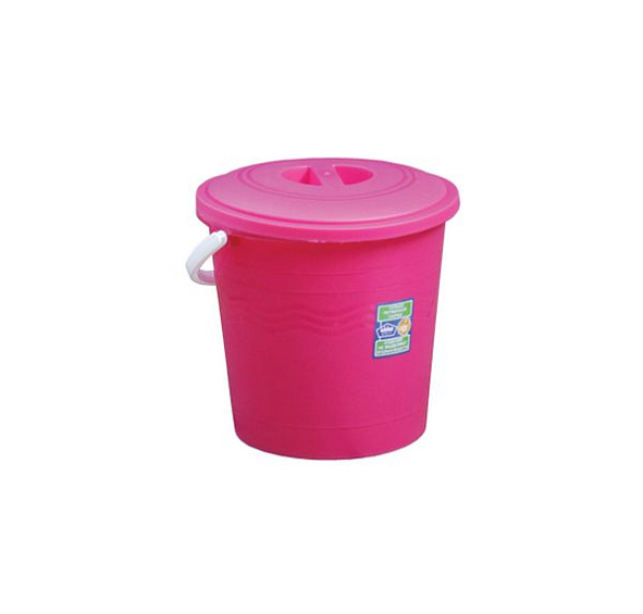 Ведро 10л пищевое пласт.с крышкой 